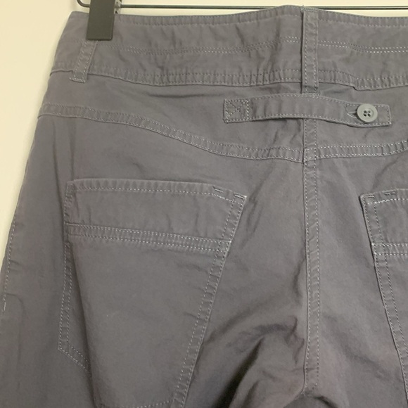 MEC Organic Cotton Technical Hiking Pants, Convertible , Blue/Gray - Picture 3 of 16